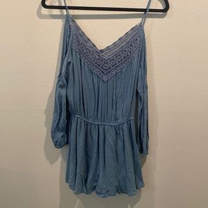 Blue Summery Romper